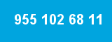 955 102 68 11